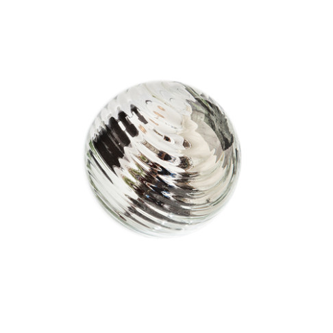 Twirled Silver Spheres